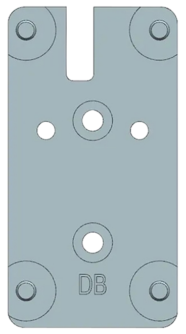 Beretta USA EUS03050 90/92  Silver, Fits Beretta 90/92 RDO Burris FastFire/Vortex Venom/Docter Pattern Footprint Mount