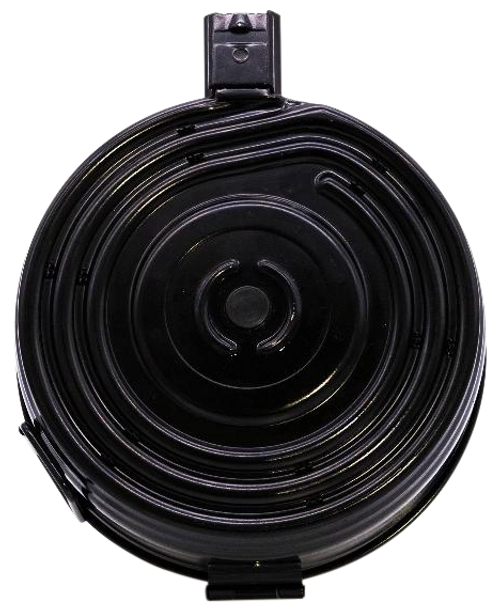 Kci Usa Inc KCIMZ004S AK-47  75rd Drum 7.62x39mm Black Steel Fits AK-47/AKM Platform