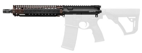 Daniel Defense 2300408013011 MK18 Upper Group 5.56x45mm NATO 10.30" Black Phosphate Barrel, 7075-T6 Aluminum Black Anodized Receiver, Flat Dark Earth DD RISII MK18 Handguard for AR-15