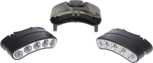 Cyclops CYCHCDTWGN Orion Tilt 30 Lumens Green/White LED Bulb Camo Clip-On