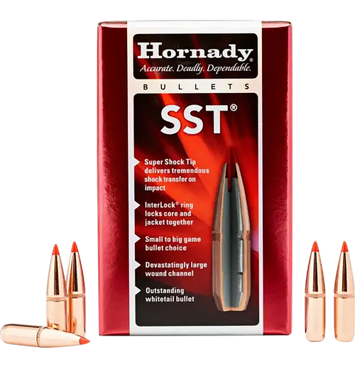 Hornady 3019 SST  30 Cal .308 125 gr Super Shock Tip 100 Per Box/ 25 Case
