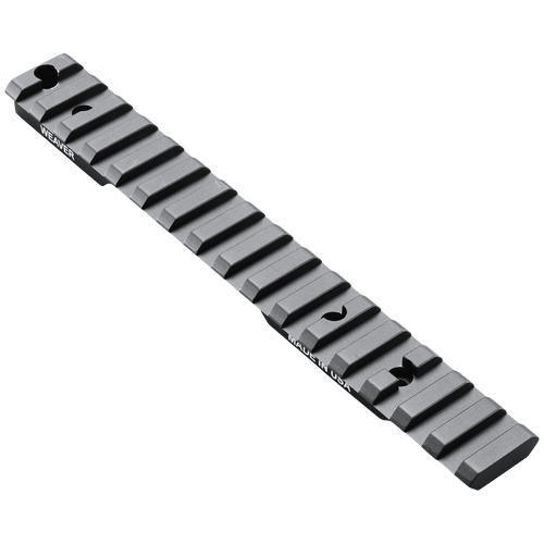Weaver Mounts 99503 Multi-Slot Base  Extended Black Anodized Aluminum Fits Remington 700 Short Action