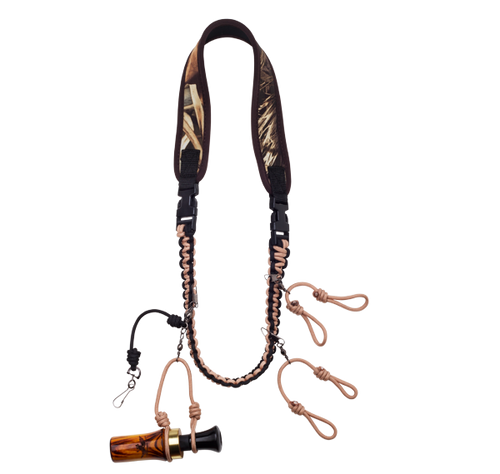 Duck Commander DNBQL3 Cut Em Lanyard  Camo Neoprene Around Neck
