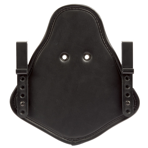 Uncle Mike's 51121 Inside the Waistband Adapter with Clips Black Suede Like Belt Clip Ambidextrous