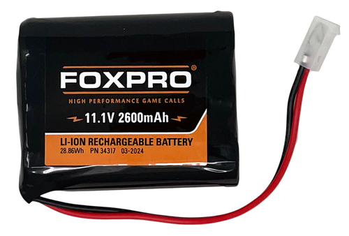 Foxpro LB2600 Lithium Battery  2,600 HellCat Pro