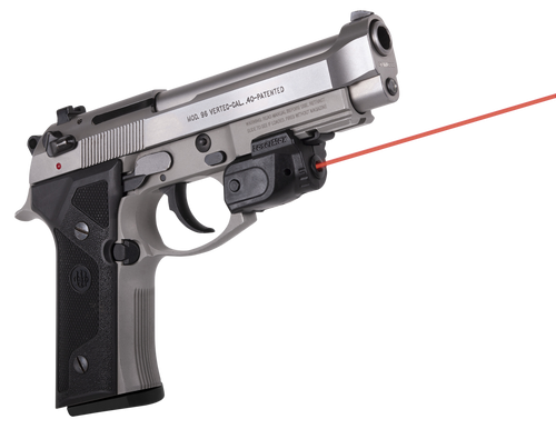 LaserMax GSLTNR Red Lightning Rail with GripSense  Black