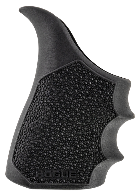 Hogue 18210 HandAll Beavertail Grip Sleeve made of Polymer with Black Finish, Cobblestone Texture & Finger Grooves for Glock 43X, 48