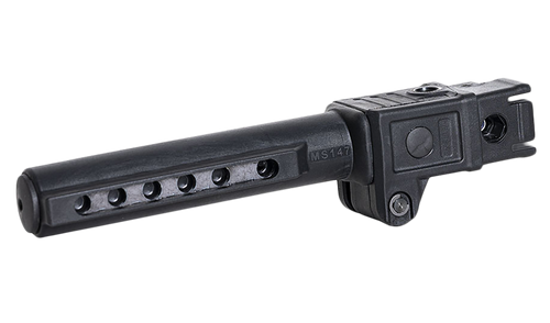 NcStar VG147 Folding Mil-Spec Stock Tube  Black for AK-Platform