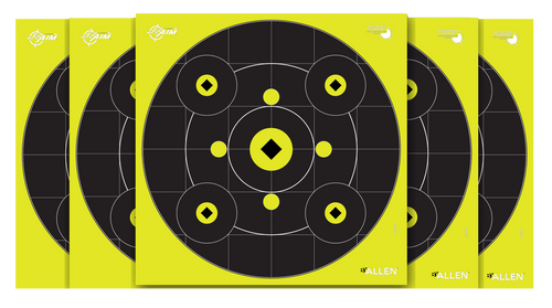 EZ-Aim 15577 Splash Reactive  Bullseye Gallery Non-Adhesive  12  Pack