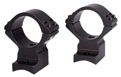 Talley 74X725 Scope Mount/Ring Combo  Extended Black Anodized 30mm Tube Savage Round Receiver with AccuTrigger (110 Series/A17/A22) Medium Rings