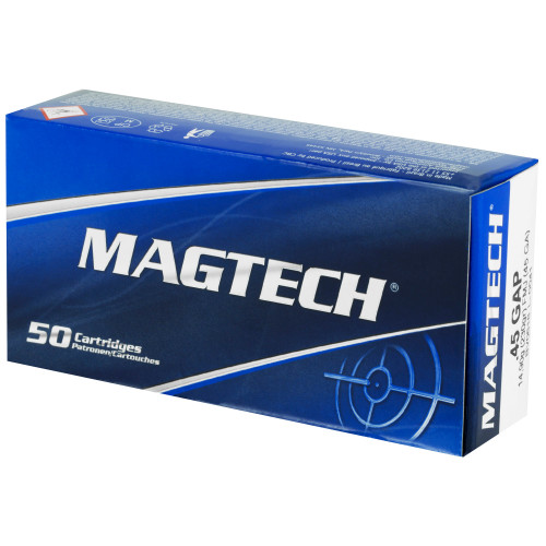 Magtech .45 Gap Ammo 230gr FMJ Ammunition - 50 Rounds
