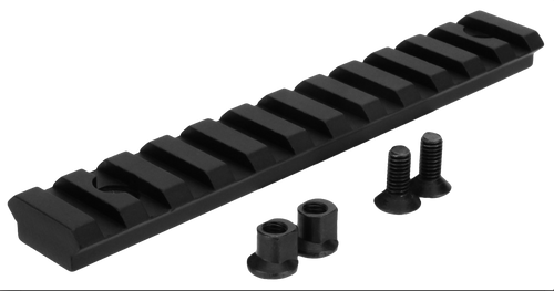 TacFire MAR103 KeyMod Picatinny Rail 5 Inch 11 Slots  Black