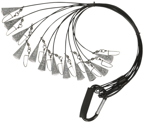 Higdon Outdoors 30323 Battleship Rig  Black 36" Long 12 Pack