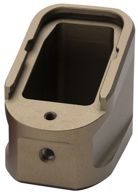 Strike Industries EMPALG17FDE Extended Mag Plate  Fits Glock G17 Fits Glock G22 Flat Dark Earth 6061 T-6 Aluminum