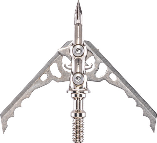 2-BLADE 100GR 2" CUT 3PKRAGE BROADHEAD HYPODERMIC NC 
