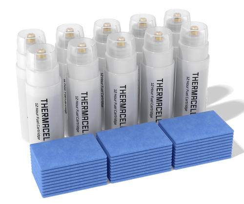 Refurbish / Dent / Scratch R10 Original Mosquito Repellent Refills White Effective 15 ft Odorless Scent Repels Mosquito Effective Up to 120 hrs *Package Damaged