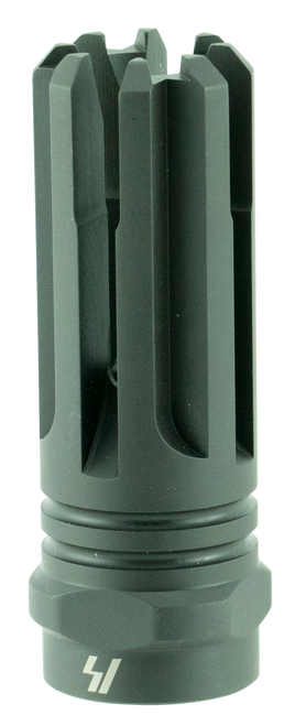 Strike Industries VENOMFH308 Venom Flash Hider Black Steel with 5/8"-24 tpi Threads, 2.16" OAL & 0.862" Diameter for 308 Win, 7.62x51mm NATO AR-Platform
