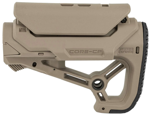 FAB Defense FXGLCORESCPT GL-CORE S CP-CQB Optimized Combat Stock  Flat Dark Earth