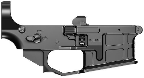 Radian Weapons R0166 A-DAC 15 Lower Receiver Black, Fully Ambi Controls, Talon 45/90 Safety, Ext. Bolt Catch, Left-Side Mag Release, Right-Side Bolt Release, Enhanced Takedown Pins