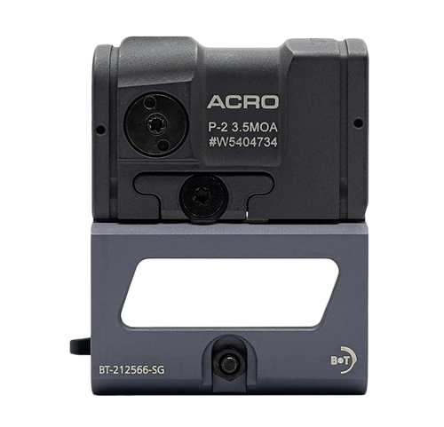 B&T Firearms AP-200871-SG-39-QD Aimpoint ACRO P-2  Gray 1x 3.5 MOA Red Dot Reticle