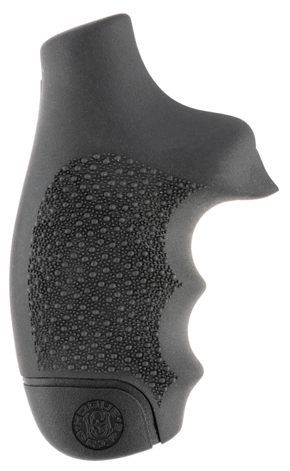 Hogue 60100 Monogrip  Cobblestone Black Nylon with Finger Grooves for S&W J Frame with Round Butt