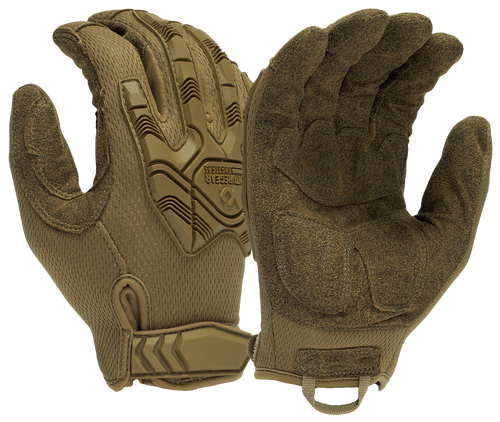 Pyramex VGTG40TX2 Impact Operator Heavy-Duty Brown Synthetic Leather XXL Hook & Loop Pyramex VGTG40TX2 Impact Operator Heavy-Duty Brown Synthetic Leather XXL Hook & Loop