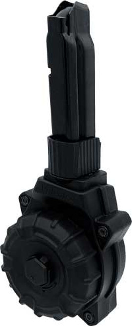 50RD DRUM BLACK POLYMER <PRO MAG MAGAZINE S&W CSX 9MM 