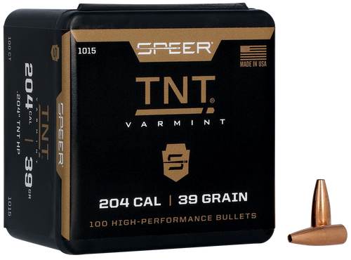 Speer 1015 TNT 204Cal 39gr TNT Hollow Point 100 Per Box/5 Case