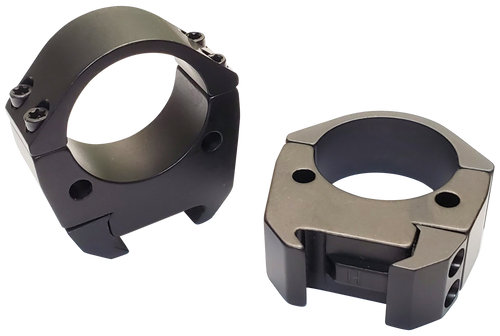 Talley TMS35H Modern Sporting  Black Anodized Aluminum 35mm Tube High Picatinny Rail 0 MOA