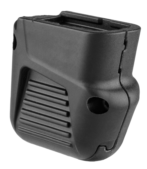 FAB Defense FX4310B Mag Extension  4rd Compatible w/ Glock 43 Black Matte Polymer