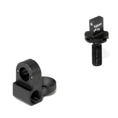 Trijicon Bright & Tough Night Sights - Orange Rear - AR15/M16