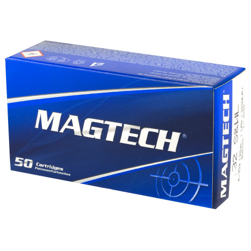 Magtech .32 S&W Long Ammo 98gr LRN Ammunition - 50 Rounds