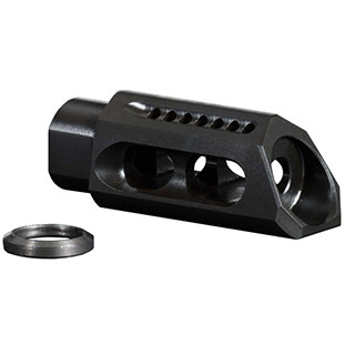 YHM SLANT MUZZLE BRAKE COMPENSATOR 5/8-24
