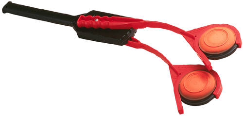 MTM Case-Gard EZDT40 EZ Throw Double Red Polymer Manual Cocking 31" Long Double Ambidextrous Hand