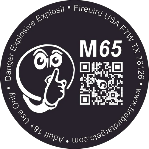 Firebird USA 198168015315 Moderated  65mm 10 Targets