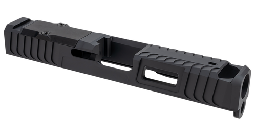 Zaffiri Precision ZPS.B.19.BLK ZPS.IBS Custom Slide Fits Glock 19 Gen 3 Black 17-4 Stainless Steel