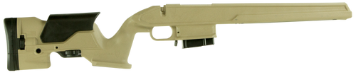 Archangel AA1500DT Precision Stock  Desert Tan Synthetic Fixed with Adjustable Cheek Riser for Weatherby Vanguard; Howa 1500