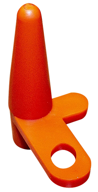 KleenBore KB-CF Chamber Flag  Orange 4.30" Long 2 Pack