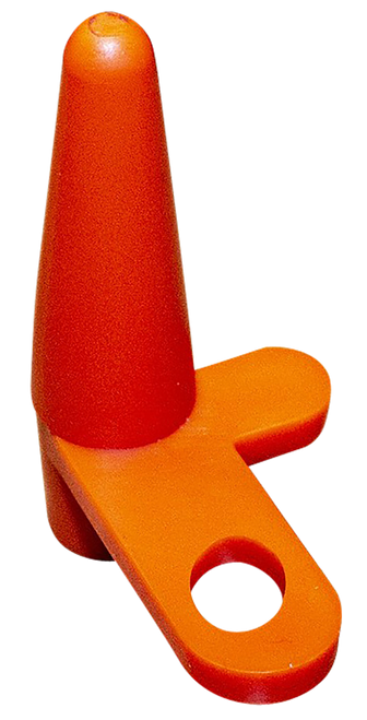 KleenBore KB-CF Chamber Flag  Orange 4.30" Long 2 Pack