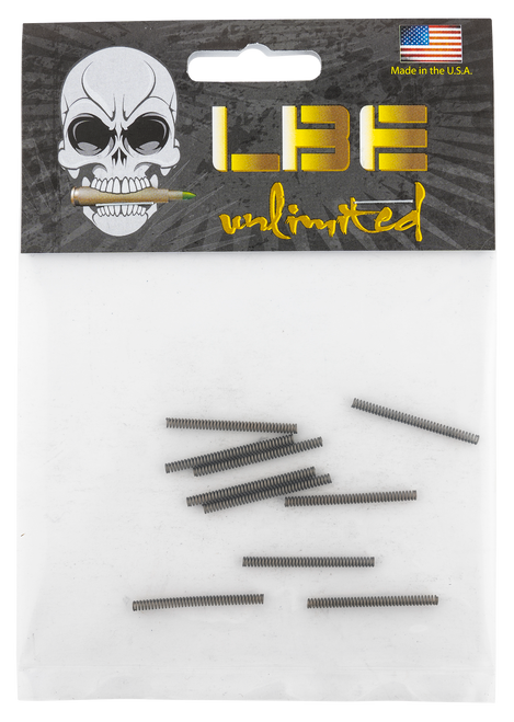LBE Unlimited ARTDDS AR Parts Take Down Detent Springs 10 Pack AR-Platform Bronze