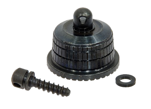 Outdoor Connection TSC79520 Magazine Tube Cap  Shotgun Black Remington 20 Gauge Steel