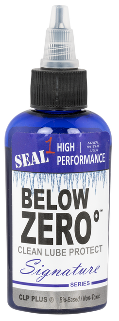 Seal 1 SLBZ2 Signature Below Zero Cleans, Lubricates, Protects 2 oz Squeeze Bottle