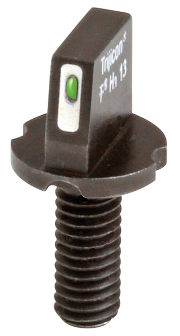 XS Sights AR20016 AR-15 A2 Tritium Front Sight  Black Mil-Spec Green with White Outline for AR-15