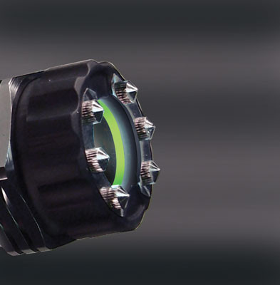 ONE MILLION VOLTS RECHARGEABLEPSP ZAP STUN GUN/FLASHLIGHT 