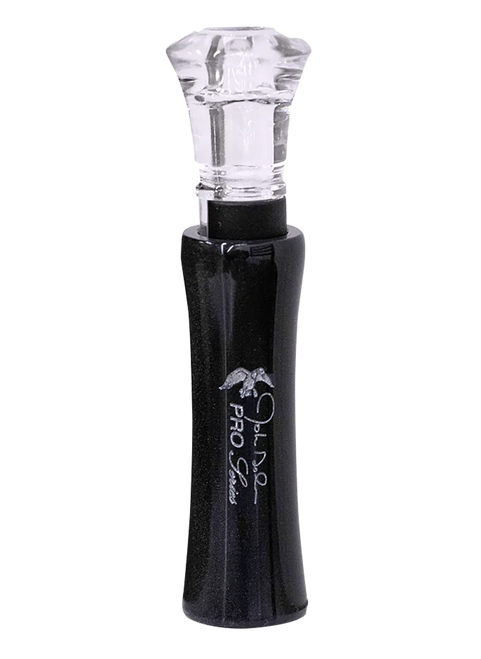 Duck Commander DCJGPS John Godwin Pro Series Friction Call, Double Reed Attracts Ducks, Black Acrylic