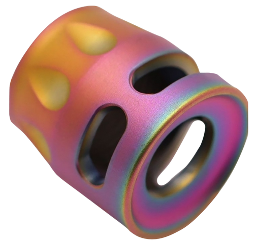 True Precision Inc TPSMICROS Micro Compensator S-Type Spectrum 416R Stainless Steel 1/2"x28 Threads 9mm/380 ACP