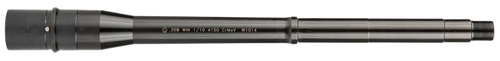 Ballistic Advantage BABL308008M Modern Series  308 Win 12.50" Threaded Tactical Government Profile, Carbine Length Gas Length, Black QPQ 4150 Chrome Moly Vanadium Steel, Fits AR-10