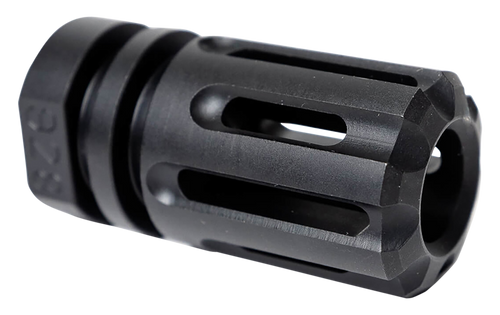 Angstadt Arms AAF09HHB28 Flash Hider  Black Hardcoat Anodized Steel with 1/2"-28 tpi Threads 1.75" OAL for 9mm Luger