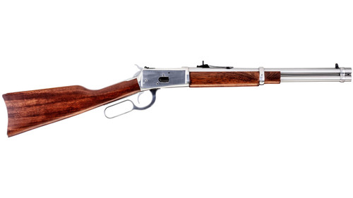 Rossi R92 Lever Action Rifle - Stainless Steel | .44 Mag | 16.5" Barrel | 8rd | Hardwood Stock & Forend