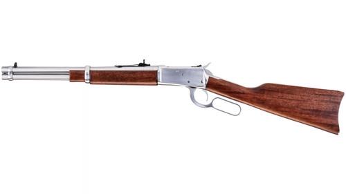 Rossi R92 Lever Action Rifle - Stainless Steel | .44 Mag | 16.5" Barrel | 8rd | Hardwood Stock & Forend